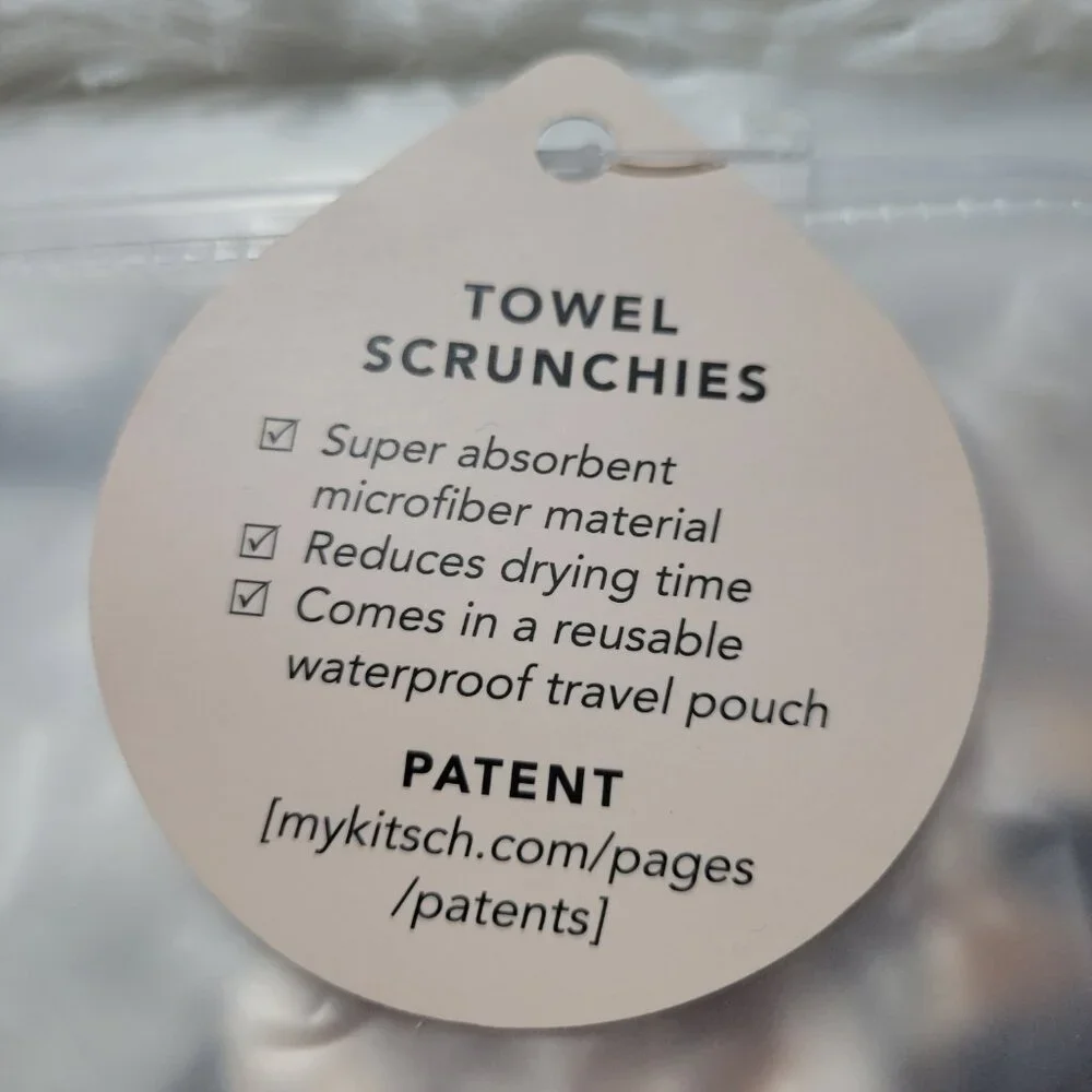 Kitsch Towel Scrunchie